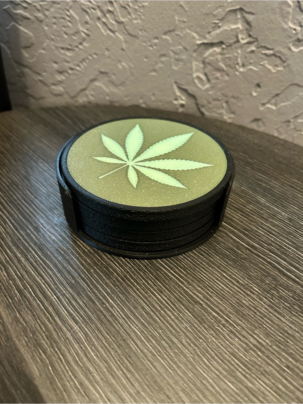 3D printed coasters, set of 4